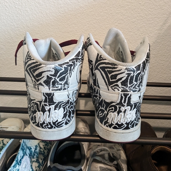 Custom Nike ebernon mid - Picture 4 of 8